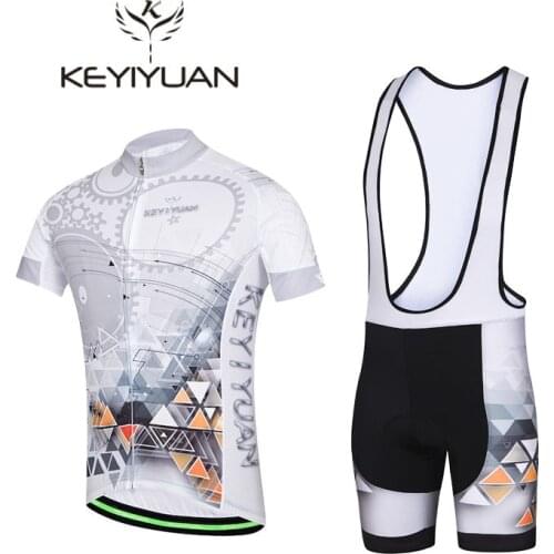2018 men KEYIYUAN Cool Gear cycling clothing cycling Jersey Jersey Probike upper garment cycling jacket set