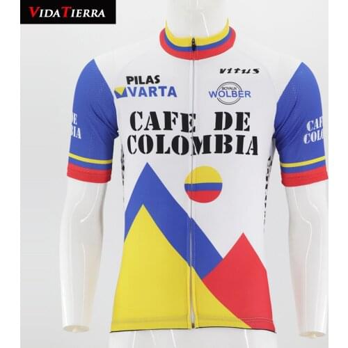 2019 VIDATIERRA men Colorful cycling jersey pro racing team Fascinating go pro classic can custom downhill jersey short sleeve