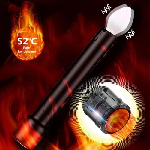 7-frequency Simulation Candle Heating Dildo G Spot Vibrator Massage Fake Penis Vibrator Female Masturbator Adult Sex Toys