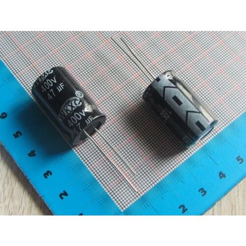 Free Shipping 50pcs/lot high Quality DIP Aluminum Electrolytic Capacitor 400V 47UF 16*23MM electrolytic capacitor 47uf