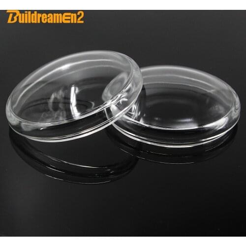 Buildreamen2 90mm Round Car External Fog Light Glass Cover Transparent Glass Lens 2 Pieces For Jaguar S-Type XK XJ X-Type