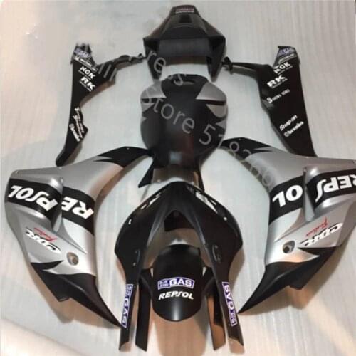 Black gray Motorcycle Fairing Kit Fit For Honda CBR 1000RR CBR1000RR 2006 2007 CBR 1000RR 06 07 bodywork Fairing