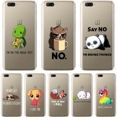 Quotes Dog Phone Case For OnePlus 3 3T 5 5T 6 6T 7 7 Pro Silicone Soft TPU Back Cover For One Plus 7 7 Pro 6 6T 5 5T 3 3T Cases