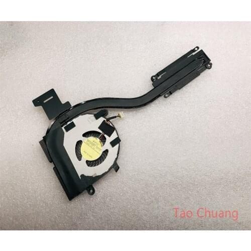 FOR Dell Latitude 14 7000 E7470 7470 CPU radiator fan cooling copper pipe 0F84N0