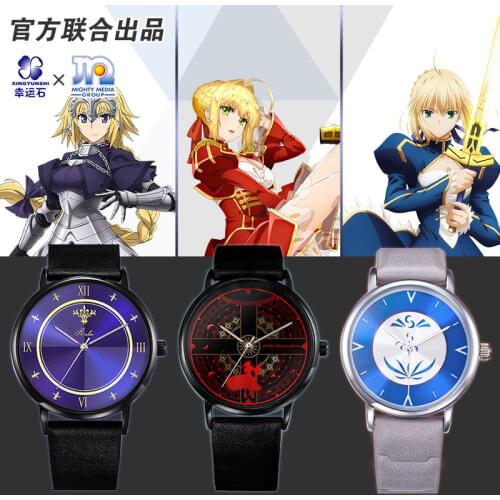 [Fate Apocrypha]Anime Watch Mordred Jeanne Alter Fate Ruler Saber Rin Emiya Fate Grand Order FGO Cosplay Action figure Gift