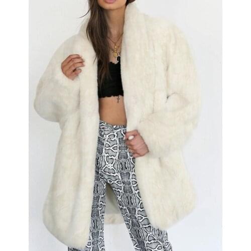 FMZXG Artificial Fur Coats