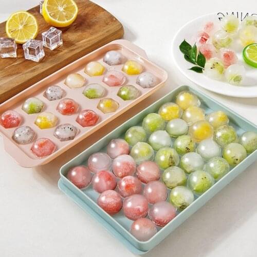 Ice Cube Molded Silicone Ice Tray Ice Bag Home Creative Ice Homemade Ice Hockey Mold Ice Box Ice Maker