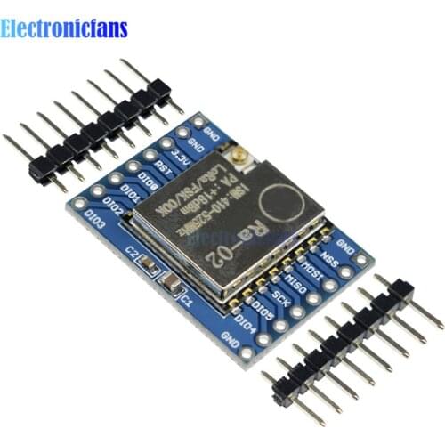 2pcs/lot SX1278 LoRa Module 433M 10KM Ra-02 Wireless Module Spread Spectrum Transmission Electronic for Smart Home DIY Kit