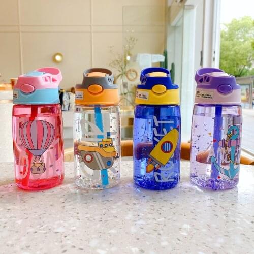 Cartoon baby sippy cup childrens water cup kindergarten creative gift