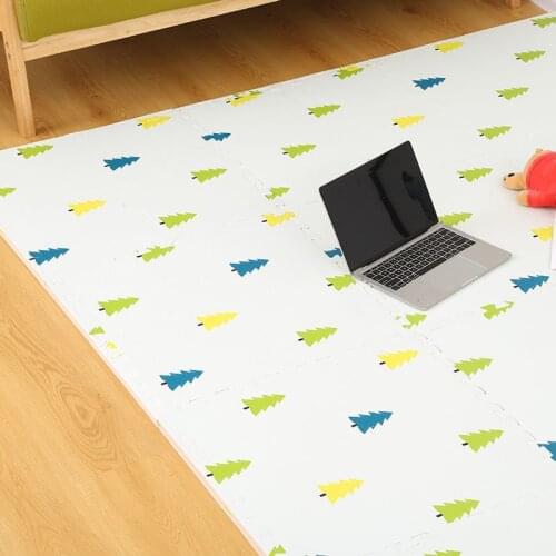 New Tree Baby EVA Foam Puzzle Play Mats Baby Room Interlocking Exercise Floor Carpet Tiles Rug For Kids Toys Pad Each 30x30x1cm
