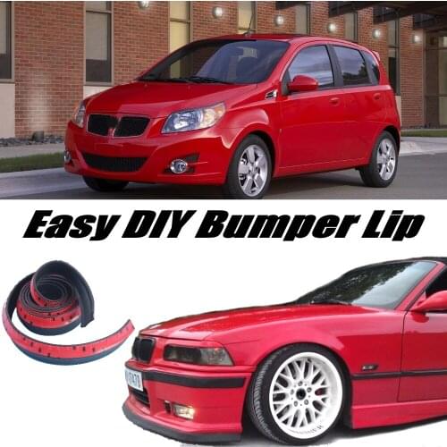 NOVOVISU Bumper Lip Lips For Pontiac G3 Wave / Top Gear Shop Spoiler For Car Tuning / Body Kit + Strip