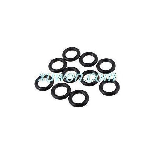 10mm x 6mm x 2mm Rubber O Rings Oil Seal Gasket Replacement 10 Pcs