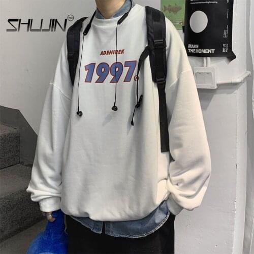 SHUJIN Men's Printed Hoodies