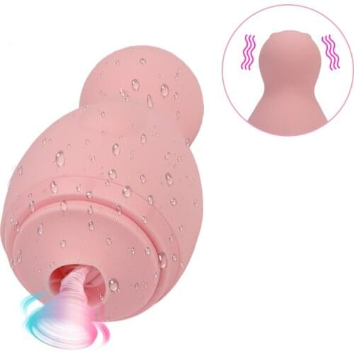 Cute Licking Vibrators For Women Clitoris Sucker Nipple Licks Anal Plug Vaginal Balls Female Masturbator Erotic Toys Sex Shop