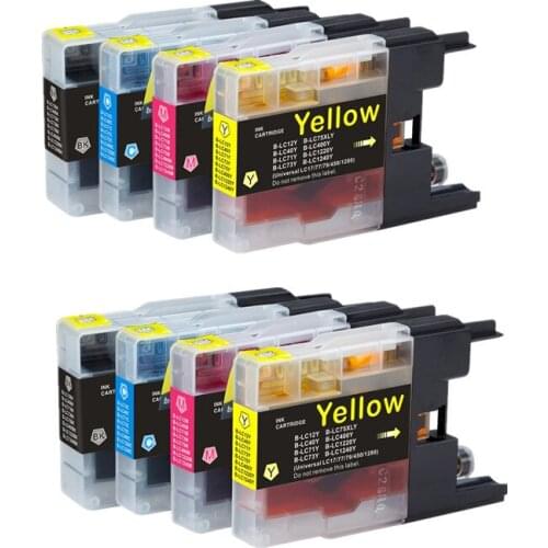 Compatible FOR Brother LC12 LC40 LC71 LC73 LC75 LC400 LC1220 LC1240 Ink Cartridge For Brother MFC-J6910CDW J6710CDW DCP-J525N