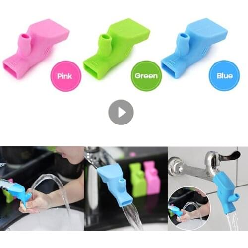 Faucet Extenders For Kitchen Bathroom Sink Elastic Adjustable Silicone Material Faucet Nozzle Extender Bathroom Kitchen Accessor