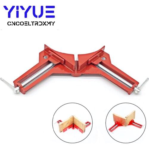 1pcs 4inch 90 degree Right Angle Clip Multifunction Picture Frame Corner Clamp 100MM Mitre Clamps Corner Holder Woodworking tool