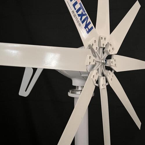 9000w 8 blades Free Energy Wind Energy Wind Turbine Generator 12v 24v Wind Turbine Generator With mppt Controller