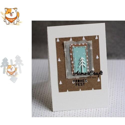 3PCS Tree Plant Metal Cutting Dies Scrapbooking Stencil For DIY Paper Card Decorative Embossing Die Cut Craft Dies New 2019