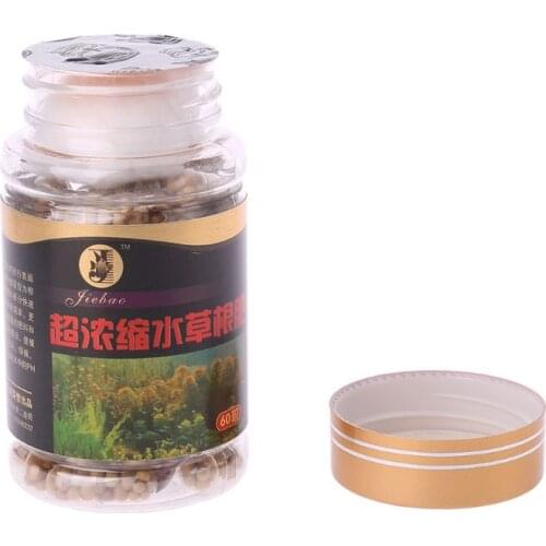 60pcs Aquarium Water Plant Root Fertilizer Nutrition Aquatic Fish Tank