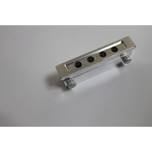 Aluminium lipstick mould 4 cavities for DIY lip balm filling