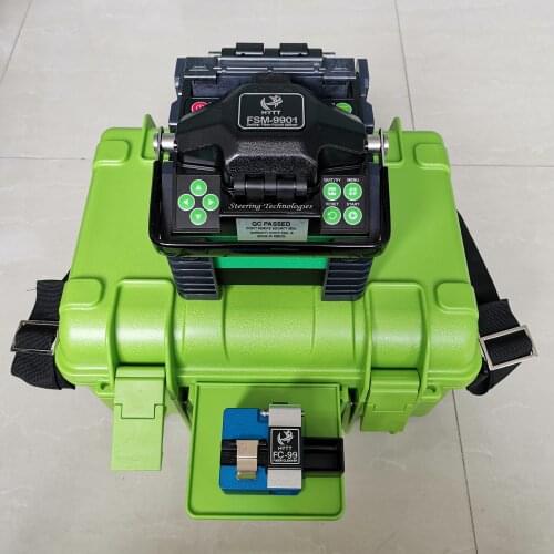 FREE Shipping FSM-9901 Fiber Optic Splicing Machine Fusion Splicer Fusionadora de Fibra Optica Soudeuse Fibre Optique Welder