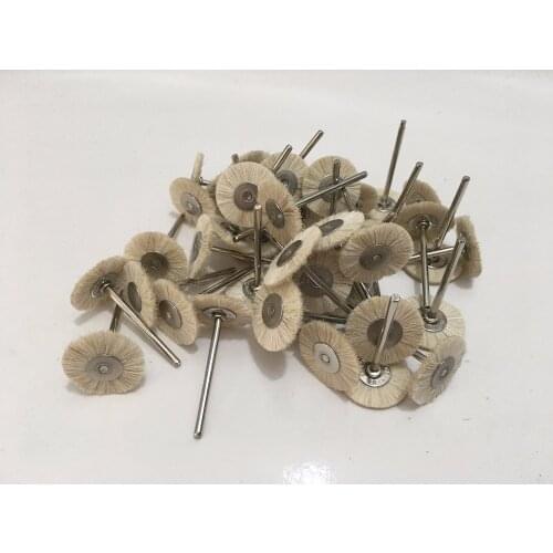 Free Shipping China Polishing Wheels 144pcs/box Jewelry Rotary Polishing Brush Mounted Goat Hair Wheel Brush