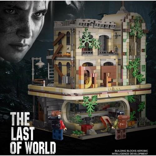 New 15037 City The Last of Us Series The Ruin Restaurant Model Compatible Building Blocks Bricks Kids Christmas Gifts