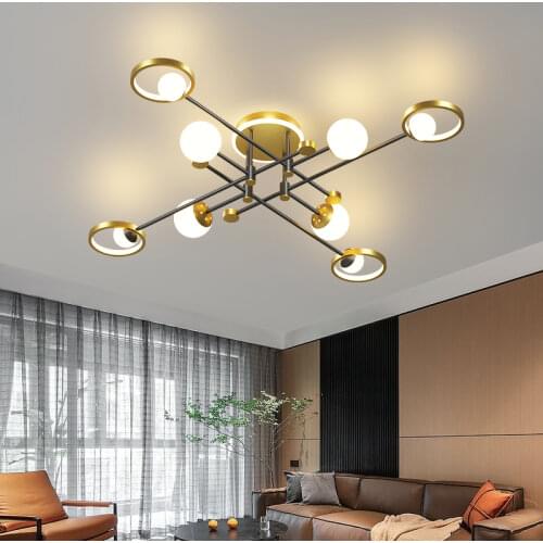 Creative LED Home Lamp Chandelier Plafond Ceiling Lighting Lustre Fixture For Living Dining Room Decoration Modern Luminaire