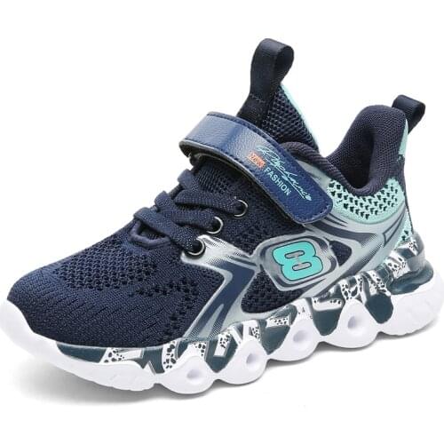 Children Shoes For Boys Sneakers Girls Casual Shoes Kids Sneakers Breathable Mesh Running Footwear Schhool tenis infantil menino