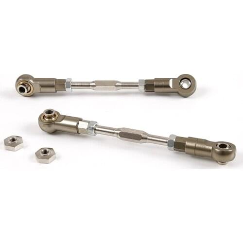 CNC Metal Front Upper Suspension Rod(Short) fit for Losi 5ive T Rovan LT King Motor X2