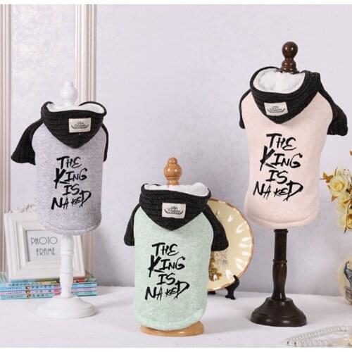 Fashion Dog Hoodie Autumn Winter Pet Dog Clothes For Dogs Coat Jacket Cotton French Bulldog Clothing For Dogs Pets Clothing