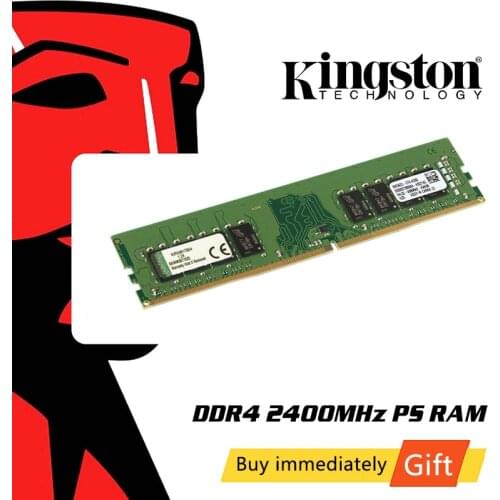 Kingston DDR4 RAM Memory 4GB 8GB 16GB 2400Mhz Memoria 1.2V SDRAM 288Pin Intel Gaming Memory for Desktop PC