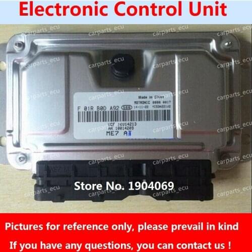 Engine Computer Board F01R00DA92 AN10014209 F01RB0DA92 M7.9.7 ECU Electronic Control Unit 0261207499/0261B07186 For Car