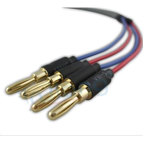 Professional banana plugs audio line Speaker cable power amplifier horn line Around the line Speaker cables for speakers