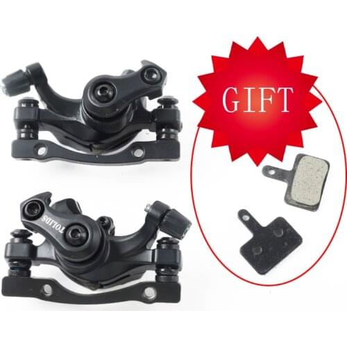 Bicycle Disc Brake Aluminum Alloy F160 R160 Mountain Road MTB Bike Mechanical Caliper Disc Brakes Cycling Double Brake