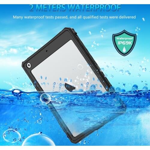 IP69K Waterproof Full Protector Tablet Case For iPad 2020 10.2 Pro 11 10.5 9.7 2018/2017 Mini 4 5 Air 2 3 9.7 Shockproof Cover