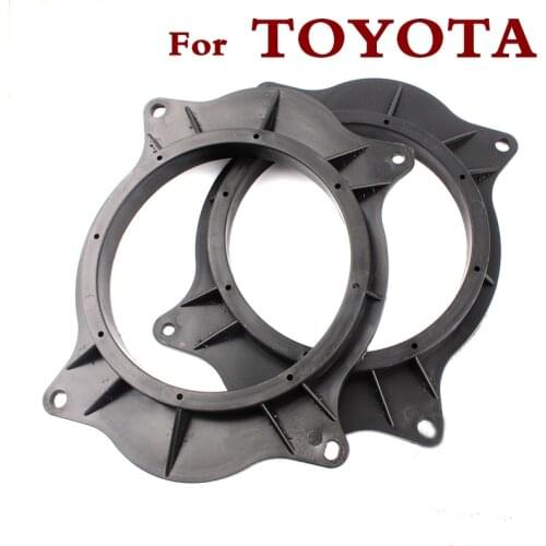 Top Quality Car Rear Speaker Mat Plates Bracket for 2012-2016 Toyota Camry Highlander (change 6*9 to 6.5) fitting