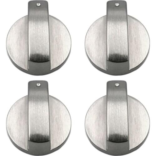 4Pcs Knobs Universal Gas Stove Control Knobs Adaptor Oven Rotary Switch Cooking Surface Control Locks Cookware Parts Replacement