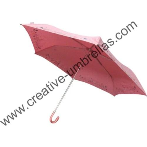 6 pieces/lot)pocket ladies solid pongee promotion fiberglass parasol,100% aluminium pocket umbrellas,mix order allowed