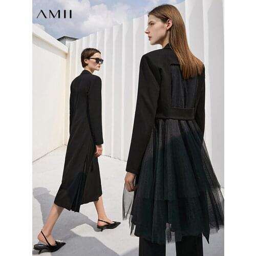 Женские черные куртки Amii China At AliExpress