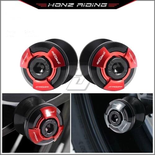 M8 Motorcycle Spools Slider Stand Screws Case for Triumph Street Triple R S RS 2010-2021 Later (not for Before 2010)