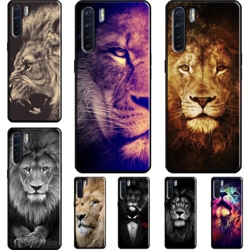 Lion Alpha Male For OPPO Find X3 X2 Pro A52 A72 A83 A91 Reno 2 2Z 4 A53 A9 A5 2020 F5 A3S A31 Case Cover