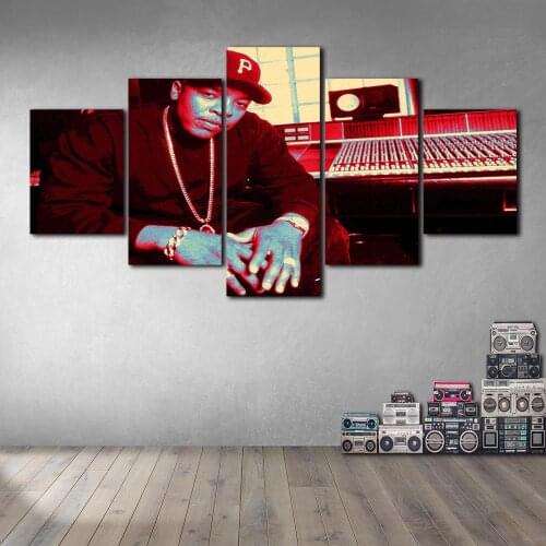 Canvas Painting Dr Dre Music Posters and Prints Wall Art Picture for Living Room Decor No Frame
