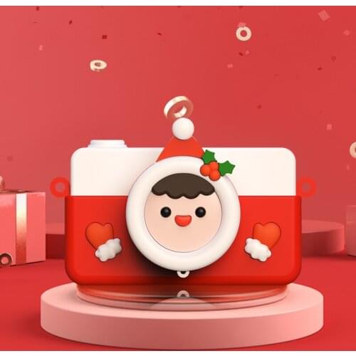 Cartoon Digital Camera Rotatable Lens 1080P HD 32GB Kids Camera Smart Toy For Children Christmas Gift Educational Toys