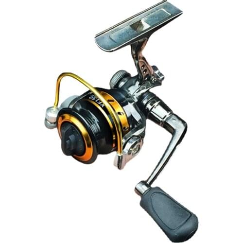 2021 New Ice Fishing Reel 150# Full Metal Mini Spinning Reel 4 Bearings Winter Small Ice Fishing Wire Wheel Accessories