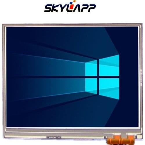 Original 3.5" inch Complete LCD PT035TN01 V.6 PT035TN01 V6 LCD display panel Touch screen digitizer replacement Free shipping