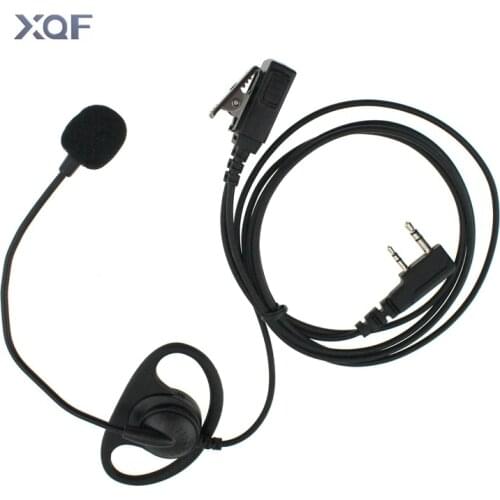 D Type Tactical Headset Voice-Control With Mic Intercom Headphone for Baofeng UV-5R UV-82 BF-888S Kenwood TK-3107 TK-2207