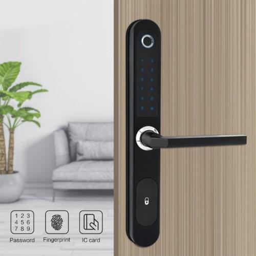 Smart Home Door Lock Security Fingerprint Door Lock Fechadura Digital Door Lock Electronic Password RFID Unlock