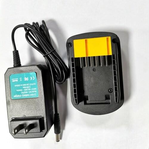 Lithium Battery Charger for Worx WA3520 W3575 WA3578 20V 18V Li-Ion Battery 2A Charger for Worx WA3742 WA3875